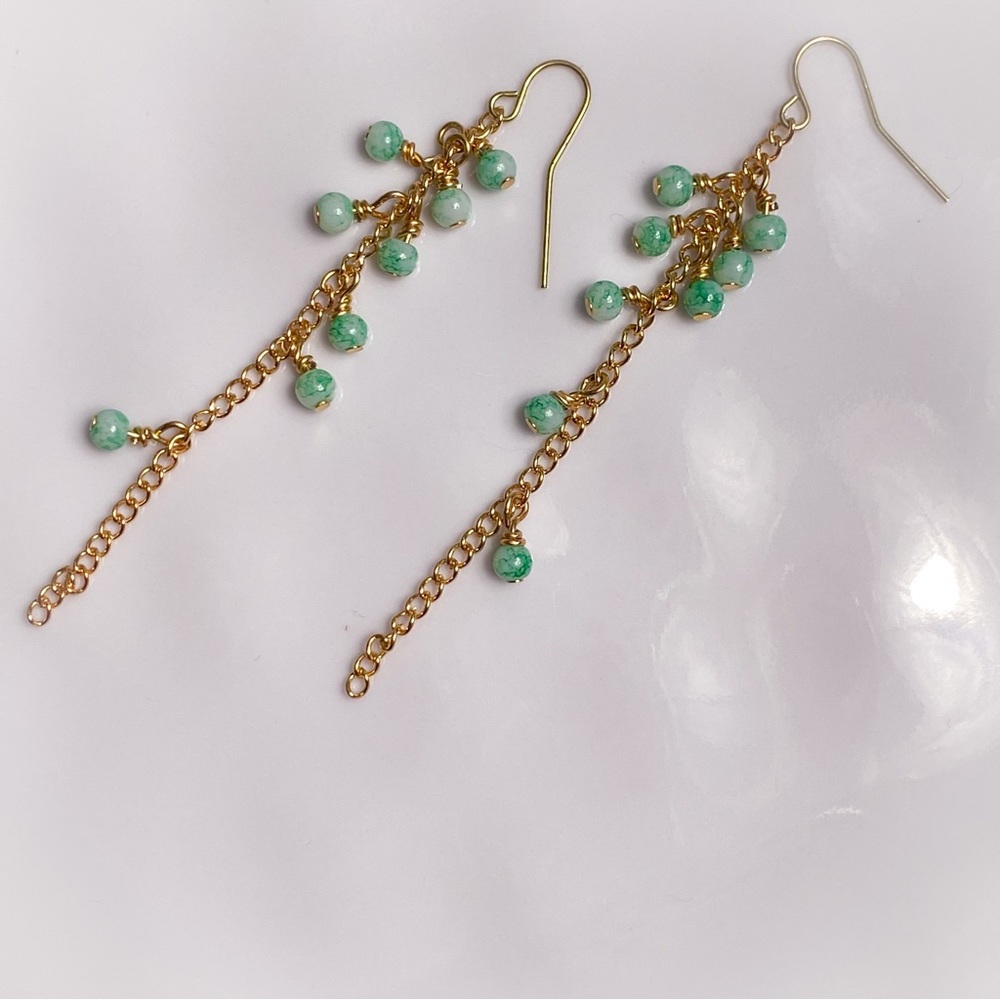 15. Turquoise Dangle Earrings
